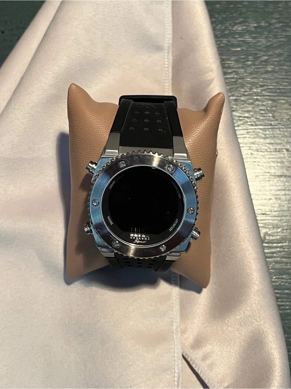 RARE Brera Orologi Sport Digital Watch BRSMDISS01 SS Black Band